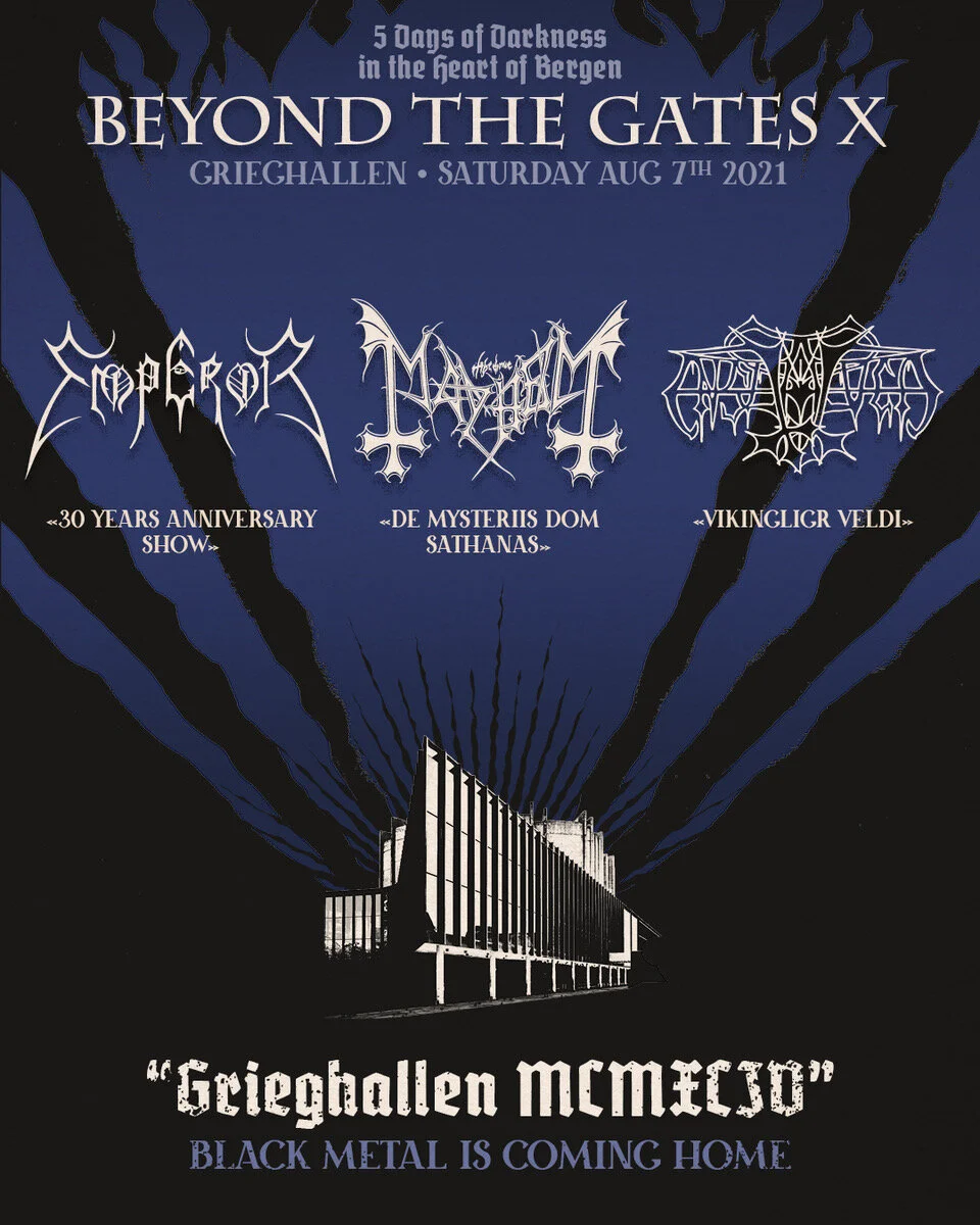 EMPEROR, MAYHEM and ENSLAVED team up for exclusive event — Beyond